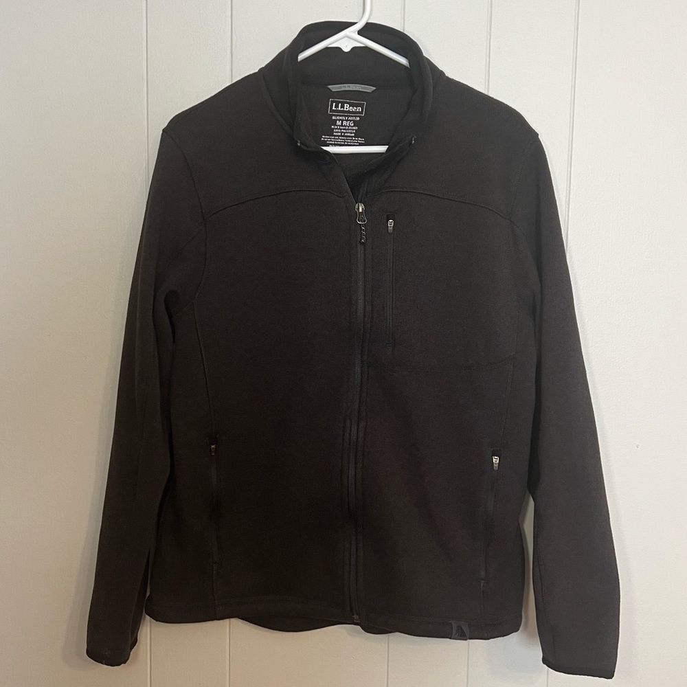 L.L.Bean‎ Sweater Fleece Full-Zip Jacket Size M
